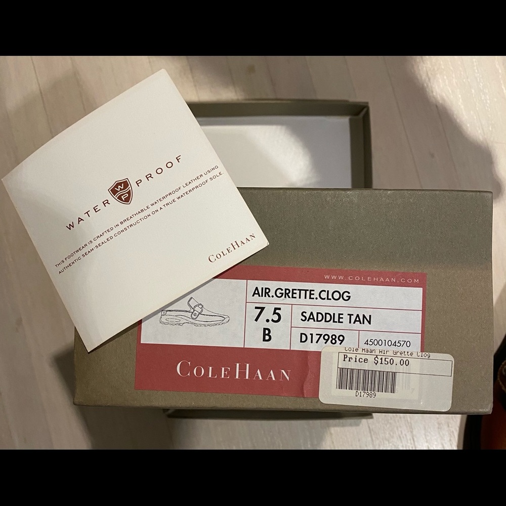 Cole Haan Air Grette Clog 7.5 - Picture 4 of 4